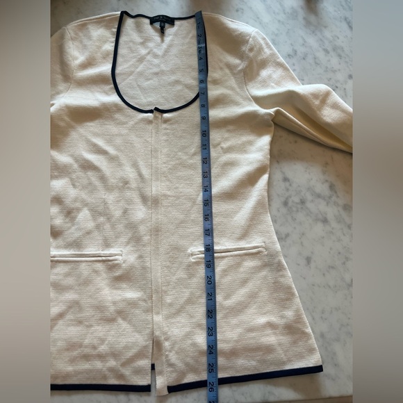 NWOT Rag and Bone Ella Zip Front Top - Picture 9 of 14